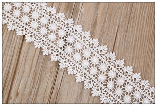 廠家直銷君子蘭花邊 探秘義烏商貿(mào)城的服裝輔料寶藏